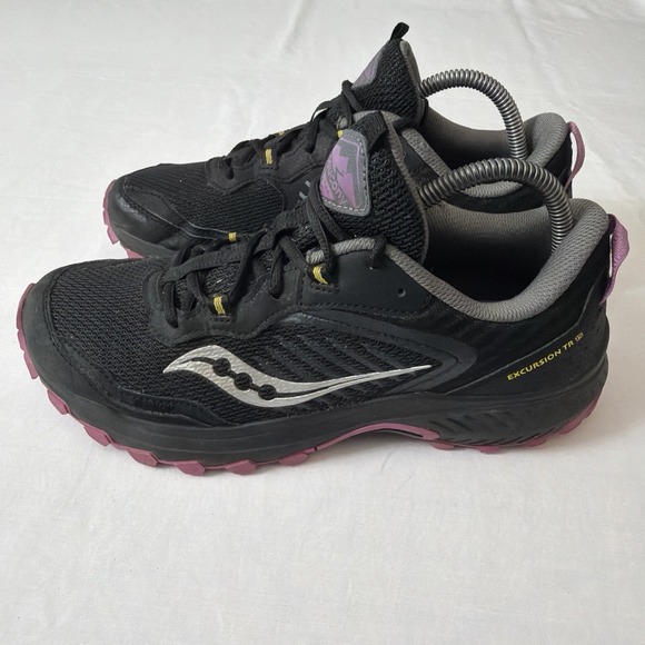 Saucony Excursion TR 15 Shoes Womens Sz 10‎ Black Pink S10668-34 Trail Running - Picture 14 of 16